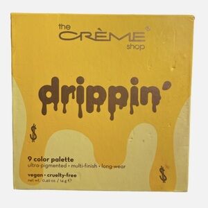 The Creme Shop DRIPPIN' 9 color Eyeshadow Palette Ultra Pigmented - Multi-Finish